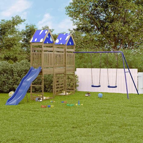 Outdoor Playset Impregnated Wood Pine vidaXL (1/5)