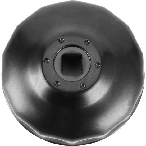 Ortviai Clé à filtre à huile universelle 76 mm en alliage d’aluminium – pour voiture et moto