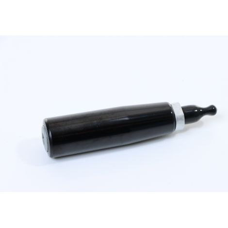 Manovella in PVC nera con filetto esterno M12