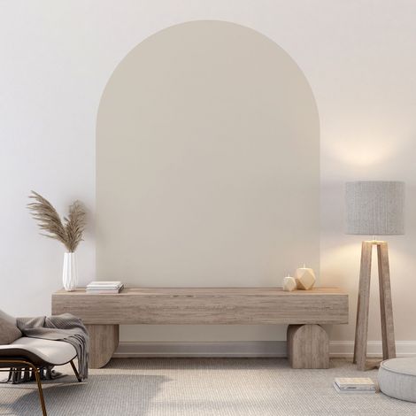 Stickers Arche - Couleur Tendance - 150 x 150 cm - Adhésif + Protection BRILLANTE (1/5)