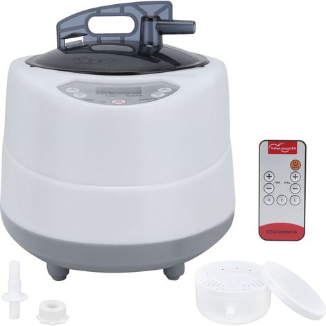 Sauna vapeur portable 1000 W, 2 L, pour la détoxification du corps (prise UE, 220-240 V CA). (1/5)