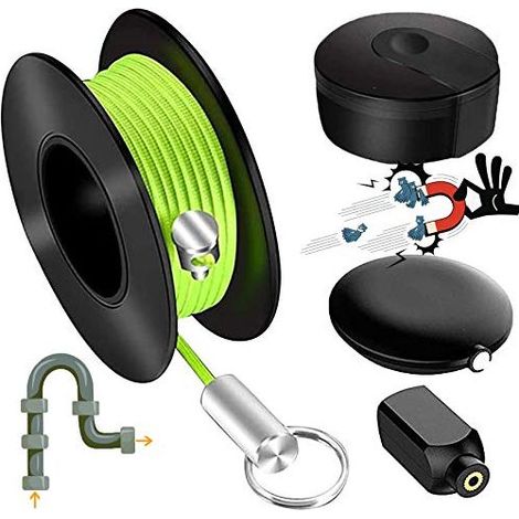Set mit 4 magnetischen Kabelausziehern zum Einführen und Herausziehen von Kabeln, elektrisch, Kabelauszieher für Zuhause, Auto usw. (1/5)