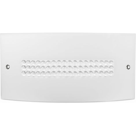 Plafoniera Candellux Fuzo bianca vetro 40 cm 2xE27 (1/2)