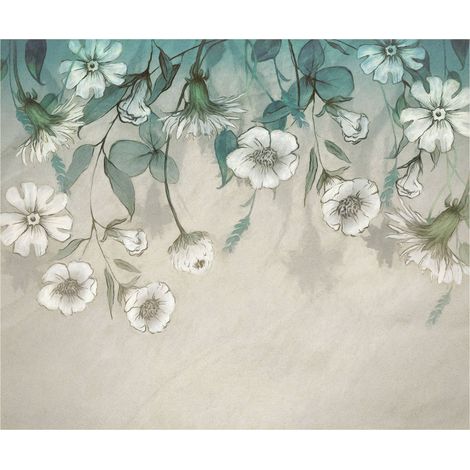 Komar Wandtapete - I Fiori - 250 x 300 cm - Vlies Digitaldruck (1/5)