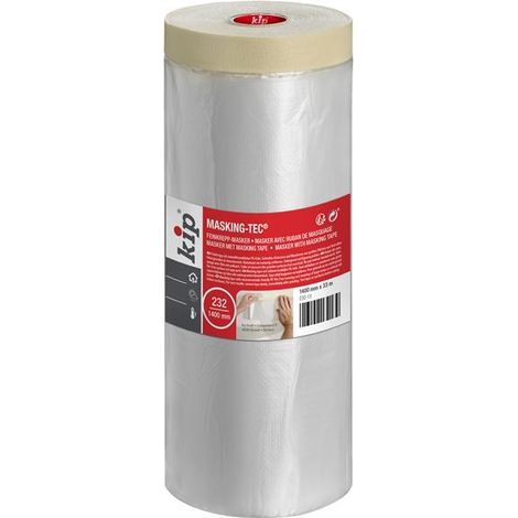 KIP 224965 232 Plastic Masker Tape 1.4 x 33m KIP224965 (1/5)