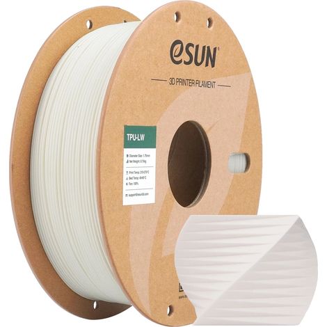eSUN TPU 3D-Filament, 1,75 mm Durchmesser, 750 g Nettogewicht (1/2)