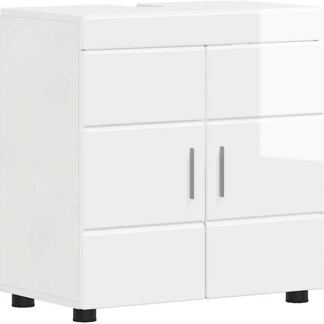 Juego de Muebles de Baño TULUM brillante 60 x 34 x 63 cm vidaXL