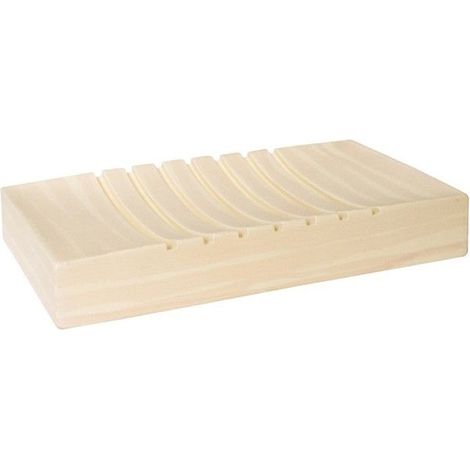 AQUASANIT Cool portasapone poliresina legno chiaro codice prod: QE3110LE
