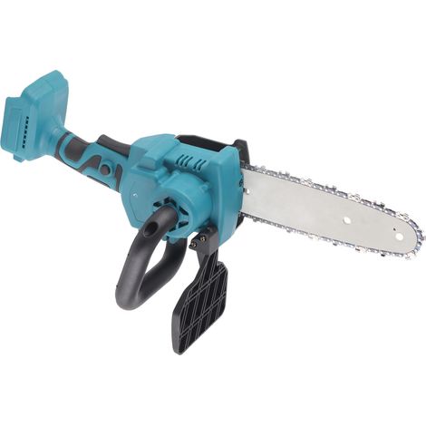 Tronçonneuse portative compacte 800 W, 20 cm (8 pouces), sans fil, pour l'élagage et la coupe d'arbres. (1/5)