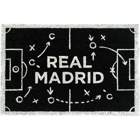 Grupo Erik Real Madrid Felpudo Entrada casa Fibra de Coco