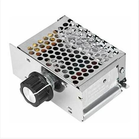 Régulateur de vitesse de moteur monophasé 220V 4000W Interrupteur de vitesse de moteur de ventilateur Variateur et régulateur de température (1/5)