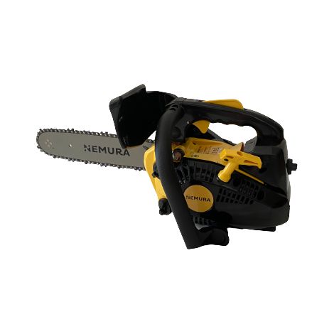 Nemura – Élagueuse thermique 25cc – Coupe 30cm – Moteur 2 temps – Système antivibration – Pompe à huile automatique