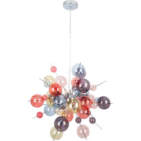 Suspension Luminaire au Design Explosion et Coloris Pastel pour Salon et Chambre - PANGIVO (1/5)