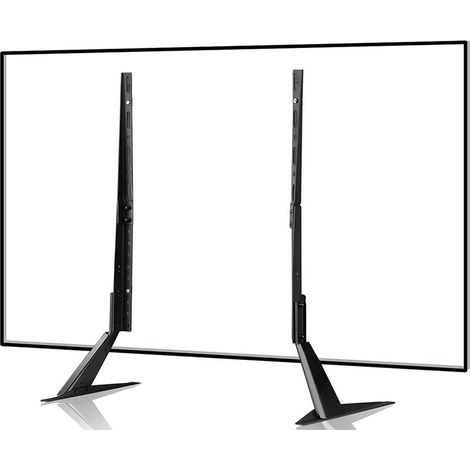 Support TV sur Pied Universel pour LCD LED OLED Ecran 20 à 65 Pouces, Hauteur Adjustable Pied TV Stand, Table Support TV Piédestal Max VESA 800x500 mm jusqu'à 50 kg (1/5)