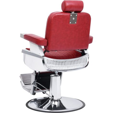 Maison Exclusive - Silla de peluquería de cuero sintético rojo 68 (1/5)