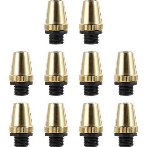 Attaches Pour CâBles De Lustres En Fer Et Pc Doré 10 PièCes Pinces De Serrage Pour ÉClairage Suspendu Accessoires Pratiques Pour Usage Domestique