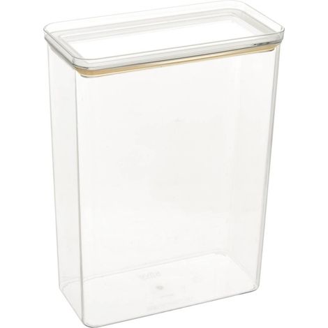 Contenitore rettangolare eske da 4 litri, trasparente - 5five (1/4)