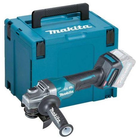 Makita GA012GZ01 40Vmax XGT 115mm Brushless Paddle Switch Angle Grinder Body Only In Macpac Case