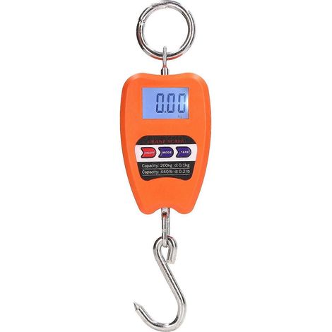 Balance numérique suspendue portable, capacité de charge de 200 kg, précise, multifonctionnelle, mini balance suspendue (1/4)