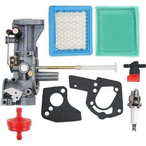 Carburateur de Rechange pour Moteurs Briggs & Stratton, Numéro de Pièce 498298, 692784, 495951, 492611, 495426, 490533, Convient pour les Moteurs de 5HP (1/4)
