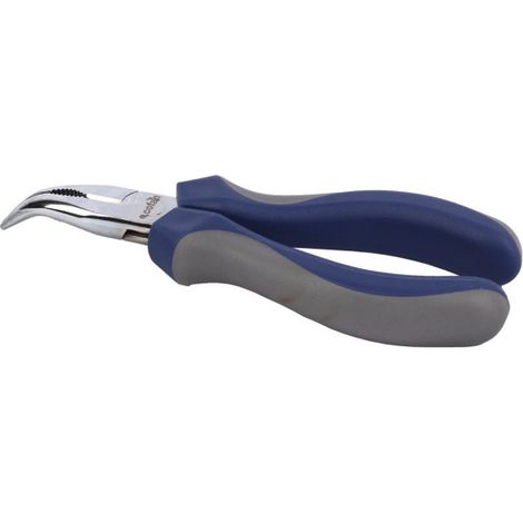 Alicates de punta curva con muelle interior de acero en 160mm y 200mm 09600273                                                     6" 160 mm