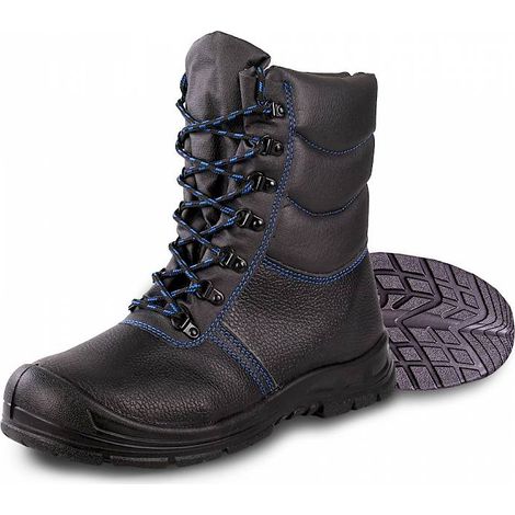 Hase Island S3 Winter-Sicherheitsstiefel aus Rindleder Größe 40 (1/3)