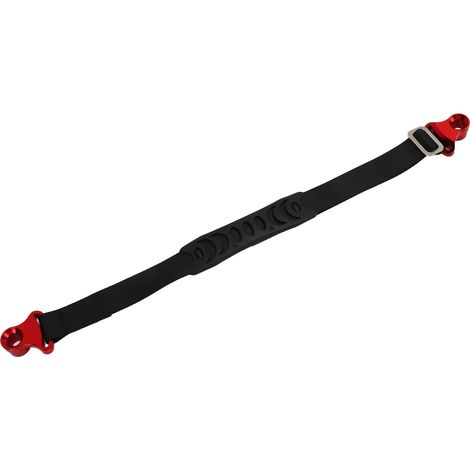 Sangle de remorquage 10000lbs, corde de dépannage haute résistance, robuste et résistante à l'abrasion pour moto tout-terrain, fixation arrière, type B, rouge (1/5)