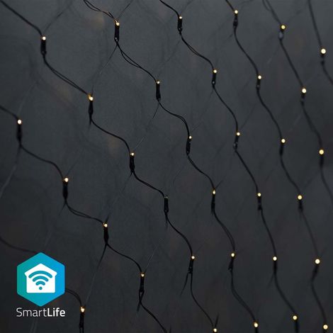 Smartlife julbelysning netto wi fi varm vit 280 leds 300 m 3 x 2 m android ios 59741095 59741095 59741095 59741095 59741095 59741095 (1/5)