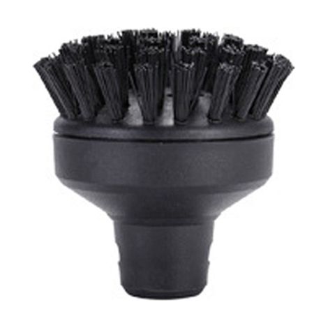 Un ensemble d'accessoires en plastique noir et jaune pour les aspirateurs vapeur Kärcher SC2, SC3, SC7 et CTK10.