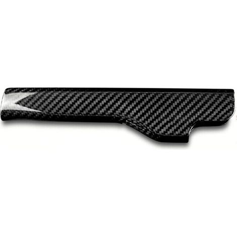 Cubierta de fibra de carbono auténtica para la palanca del freno de mano y del freno de estacionamiento para MK3 6 MK5 MK6 (1/2)