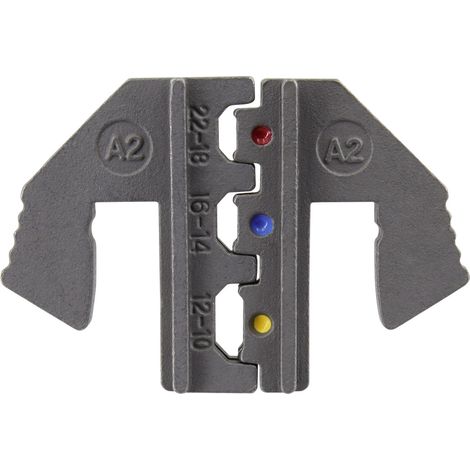 TOOLCRAFT PLE-0A2 Crimp-Einsätze Isolierte Steckverbinder Quetschbereich: 0.5 bis 6 mm² Passend für (1/3)