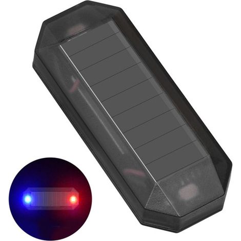 Mini feu arrière solaire LED pour voiture, moto et vélo électrique.-AquaForge (1/5)