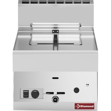 Friteuse gaz 1 cuve de 8 litres - Diamond