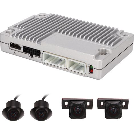 Caméra 360° Vue Panoramique 1080P Surveillance de Stationnement Angle Large 170° Système 4 Caméras DVR 3D pour Voitures (1/5)