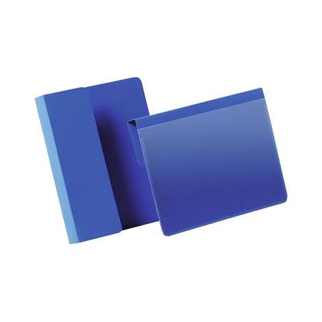 Durable Kennzeichnungstasche mit Falz A6 quer 50 Stk