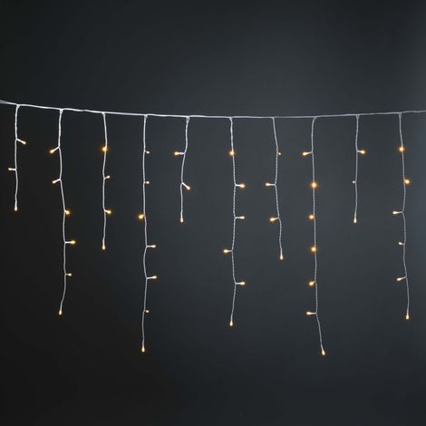 Konstsmide Lichtervorhang-Eisregen  Außen 230 V/50 Hz EEK: E (A - G) 200 LED Bernstein (L x B x H) 1