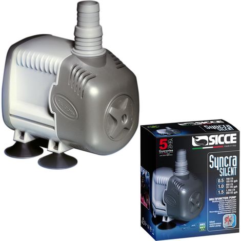 Sicce syncra silent 4.0 3.500 litri/h cavo da 1,5 metri pompa per acquari laghetti e fontane