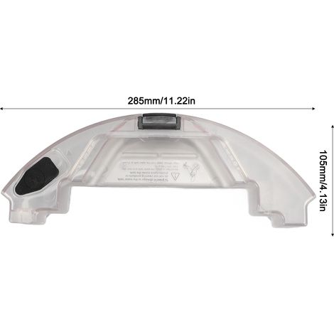 Ortviai Réservoir d’eau pour robot aspirateur Roborock T7/T7PRO/S5MAX/S6max – ABS noir, facile à installer (1/4)
