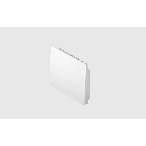 Intuis – Radiateur horizontal 1000W blanc satiné – Panneau rayonnant avec thermostat LCD – Dimensions 440x630x110mm – Chaleur rapide et homogène - M163113