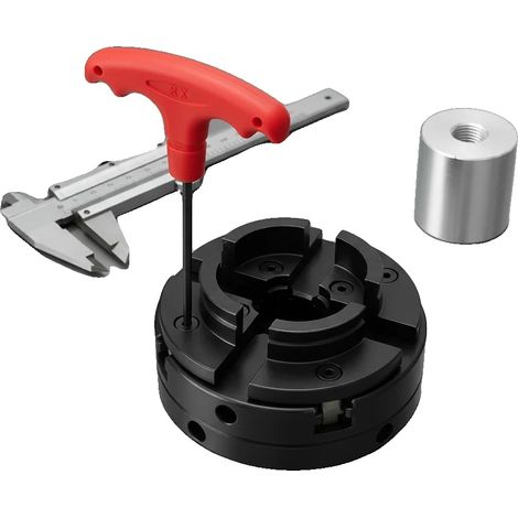 Mandrin de tour, ouverture M33, taille de serrage 39-76mm, taille de support extérieur 51-92mm, hauteur de griffe 30mm, poids net 2.1kg (1/5)
