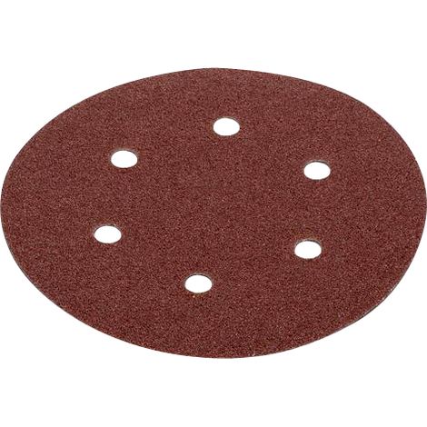 Disco lija cartón yeso ø225 mm g150, blister 5 uds