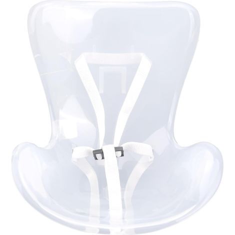 Siège auto miniature pour poupées et peluches, clip ventilation, décoration bureau, transparent (1/4)