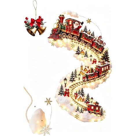 Christmas Magic Trail Applique murale « A Little Xmas Magic », directement (1/5)