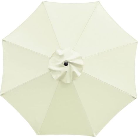 Reemplazo de tela para sombrilla de exterior, tela de repuesto para toldo de sombrilla de patio, Diamètre 3,0m8 baleines sans porte-parapluie (1/5)