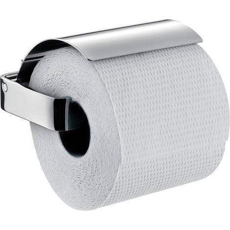 Porte-papier Emco LOFT avec couvercle chromé