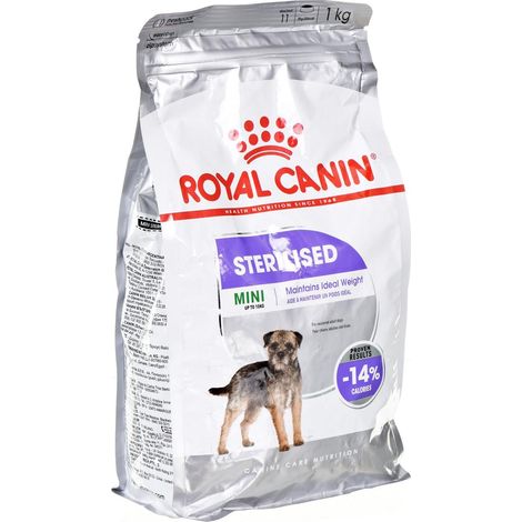 Pienso ROYAL CANIN MINI STERILISED perros esterilizados de raza