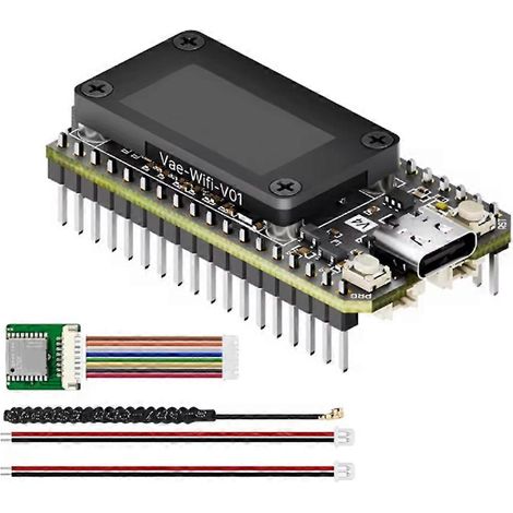 Carte de développement V4 WiFi LoRa 32 : ESP32-S3 SX1262 28 dBm avec écran OLED 0,96 pouce, GPS et mémoire Flash 16 Mo pour projets de passerelle IoT Mesh (1/5)