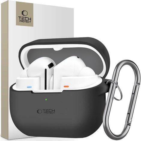 Tech-Protect Silikonhaken für Samsung Galaxy Buds 3 / 3 Pro, schwarz (1/5)