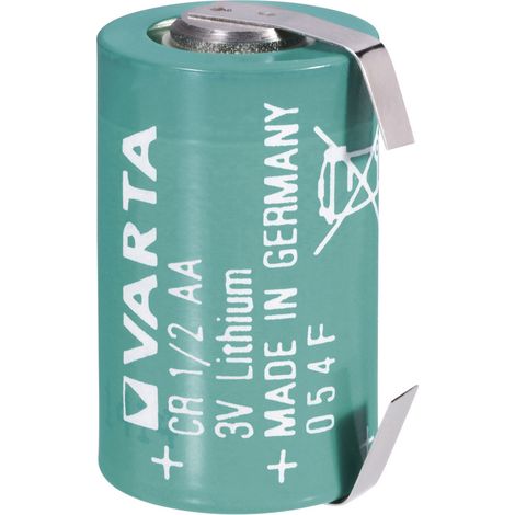 Varta CR1/2 AA LF Spezial-Batterie CR1/2AALF U-Lötfahne Lithium 3 V 970 mAh 1 St.