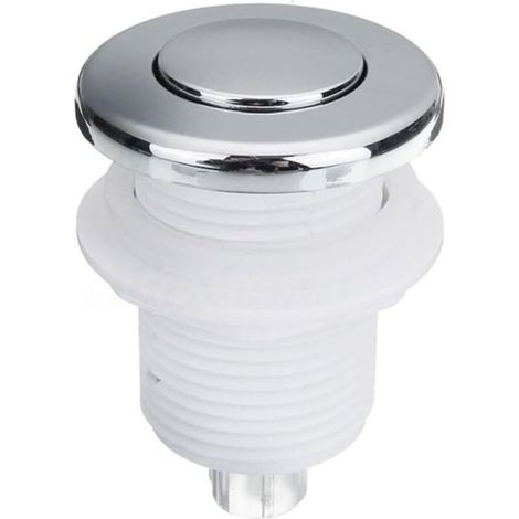Interruttore pneumatico impermeabile per vasche idromassaggio – Uxradg, 32 mm, bianco, pressione dell'aria, comando a pulsante